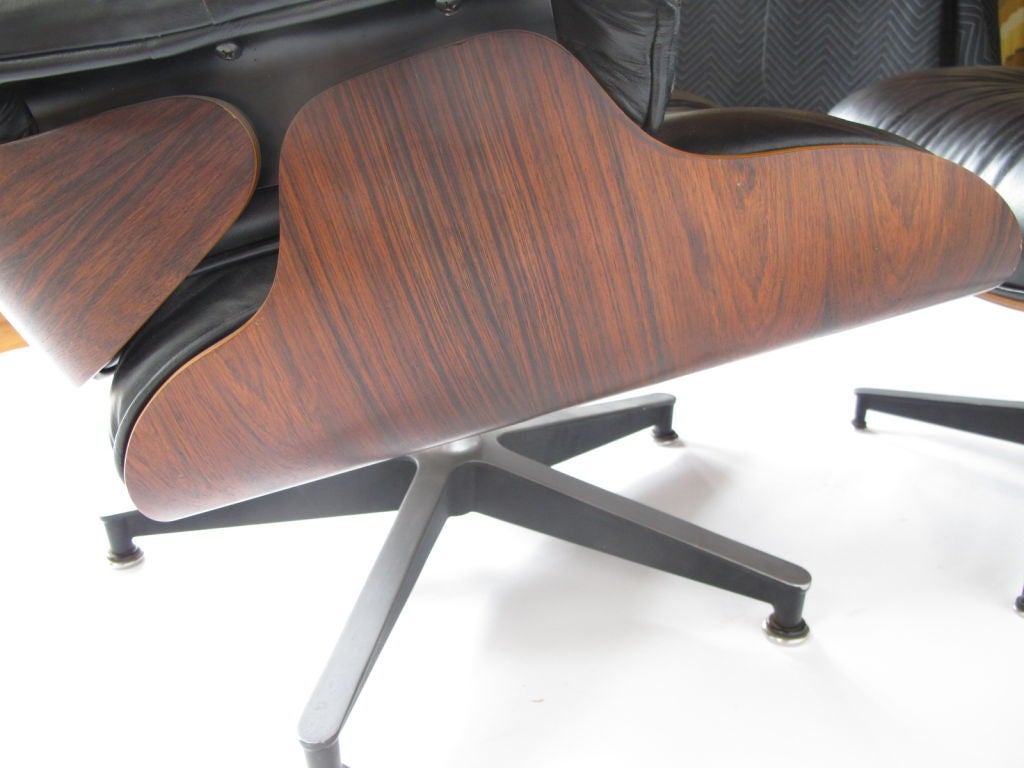 Steel An Eames 670 Lounge Chair And Ottoman Herman Miller 1977