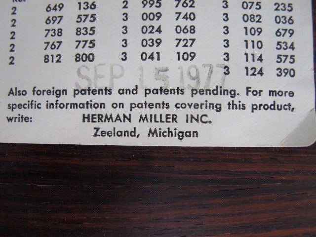 An Eames 670 Lounge Chair And Ottoman Herman Miller 1977 3