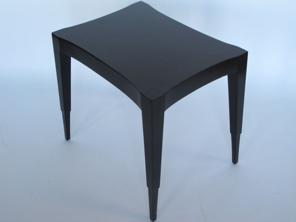An elegant occasional table by Johan Tapp, Chicago furniture maker.