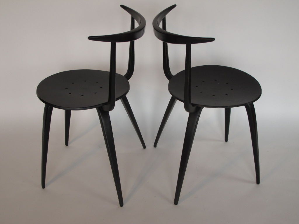 George Nelson for Herman Miller "Pretzel" Side Chairs