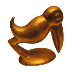 Hagenauer Pelican Miniature Sculpture Wiener Werkstatte 9