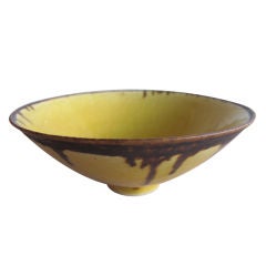 Schale aus Keramik von Lucie Rie