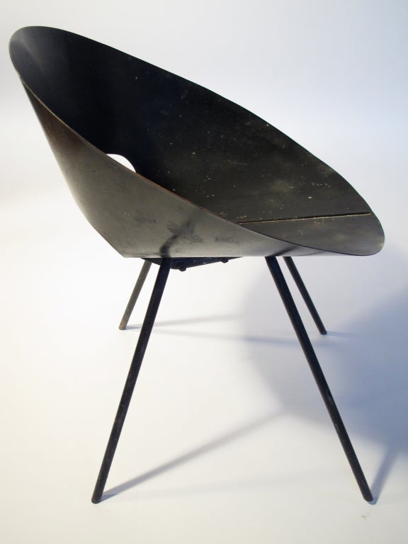 Américain Chaise moderniste de Donald Knorr pour Knoll en vente