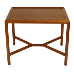 Edward Wormley for Dunbar Walnut Table # 5630 8