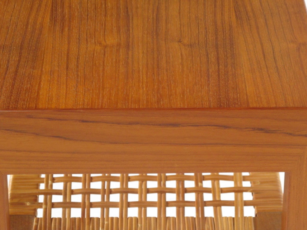 A Pair of Severin Hansen for Haslev Nightstands in Teak 3
