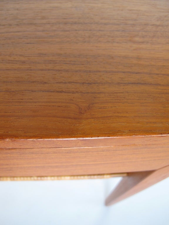 A Pair of Severin Hansen for Haslev Nightstands in Teak 4
