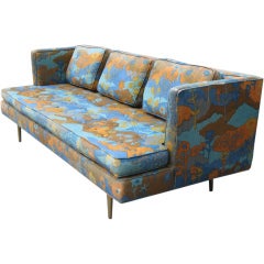 Edward Wormley for Dunbar Brass Leg Sofa