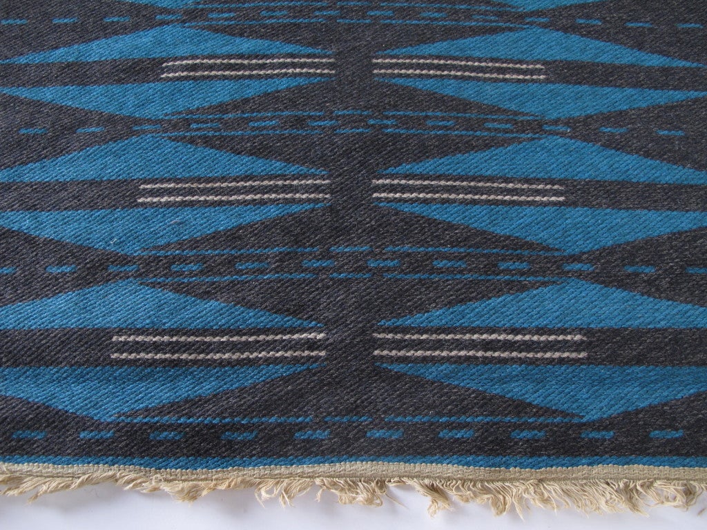 Mid-20th Century Modernist Swedish Carpet For Sale