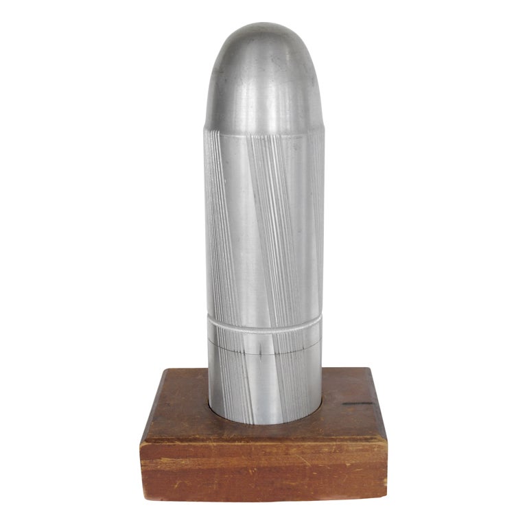 A Vintage Bullet Shaped Architectural Mold