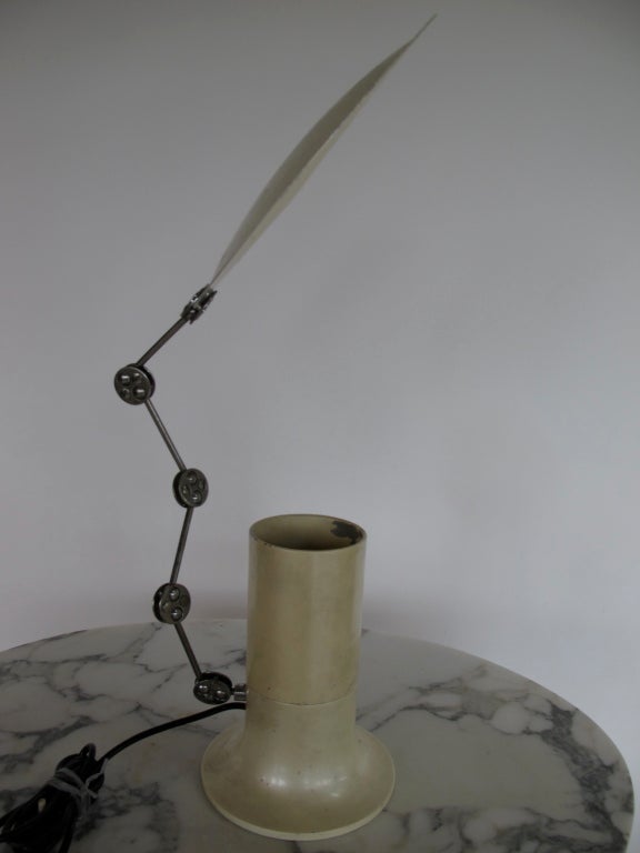 Aluminum A Pair of Ivo Sedazzari Areola Lamps