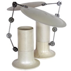 A Pair of Ivo Sedazzari Areola Lamps 6