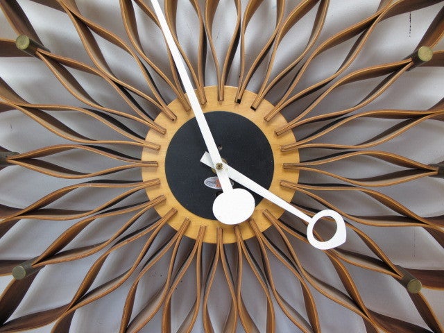George Nelson Sunflower  Clock 2