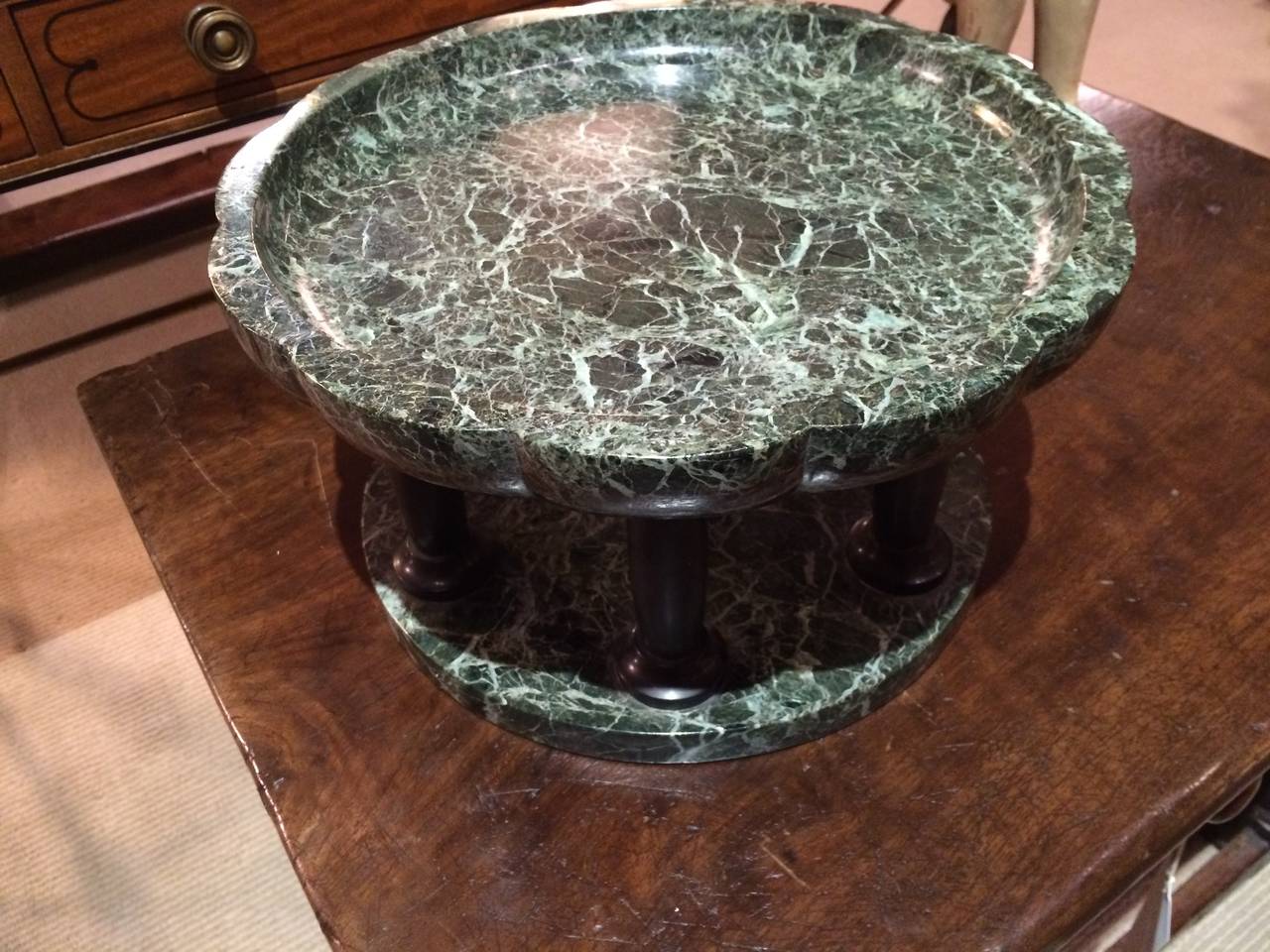 Italian Neoclassical Style Marble Tazza Centerpiece 3