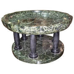 Italian Neoclassical Style Marble Tazza Centerpiece