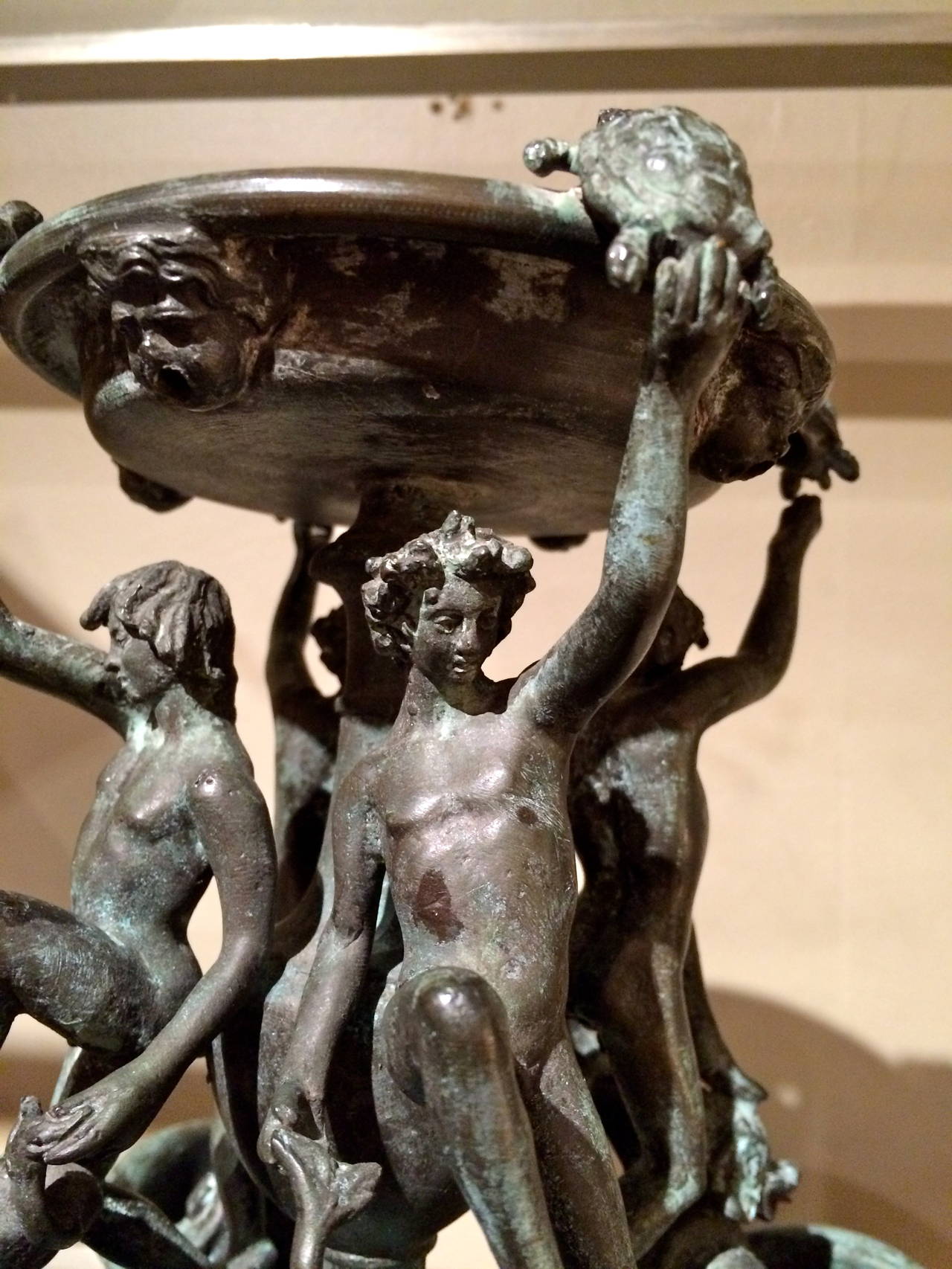 Renaissance Grand Tour Bronze of 'La Fontana Delle Tartarughe' (the Turtle Fountain)