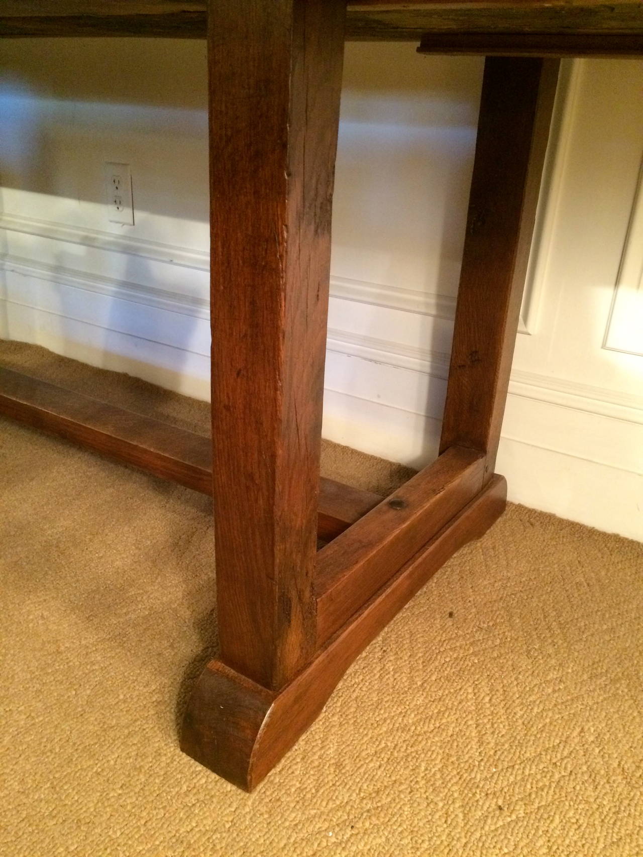 American Elmwood Refectory Table