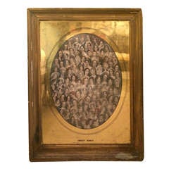 'Eminent Women' Print in Eglomise Glass Frame