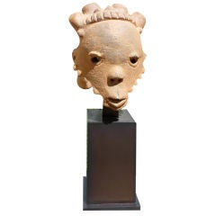 RARE TRIBAL TERRACOTTA - NOK CULTURE, NIGERIA