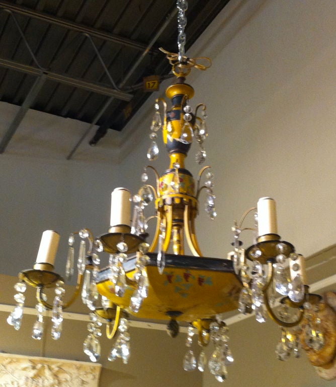 Tole Chandelier