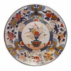 Dutch Delft Large Scale Polychrome Charger