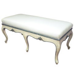 Antique ITALIAN PAINTED BENCH