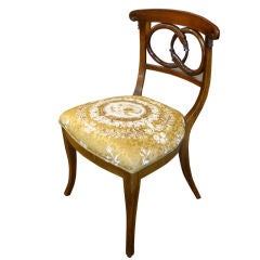 Set Of Four Italian Neoclassical Klismos Chairs