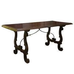 Spanish Walnut Baroque Table
