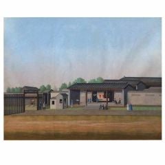 Set Of Four China-Trade Gouache Paintings