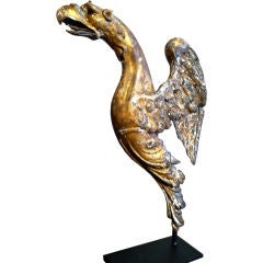 Gilt Wood Eagle