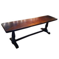 Italian Baroque Walnut Refectory Table