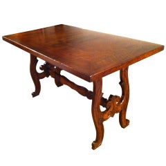 Italian Baroque Style Walnut Table 12