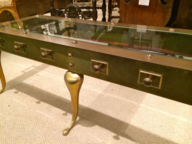 Brass Coffee Table 1