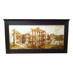 Grand Tour Photograph Of The Roman Forum
