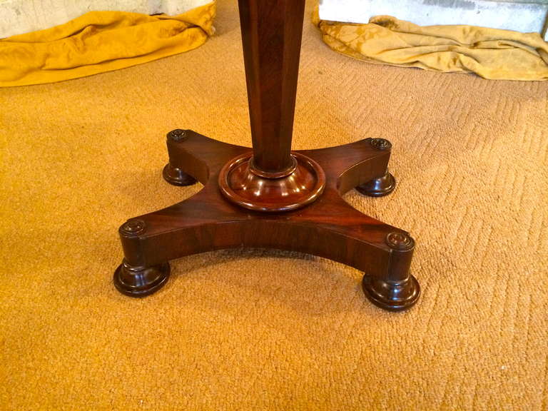 19th Century Regency Rosewood Gaming Table