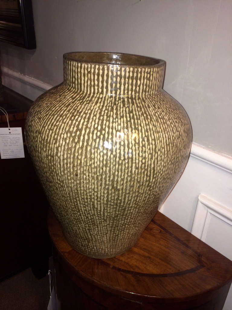19th Century Japanese Celadon Vase