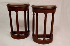 Pair 18th C French Neoclassical Side Tables