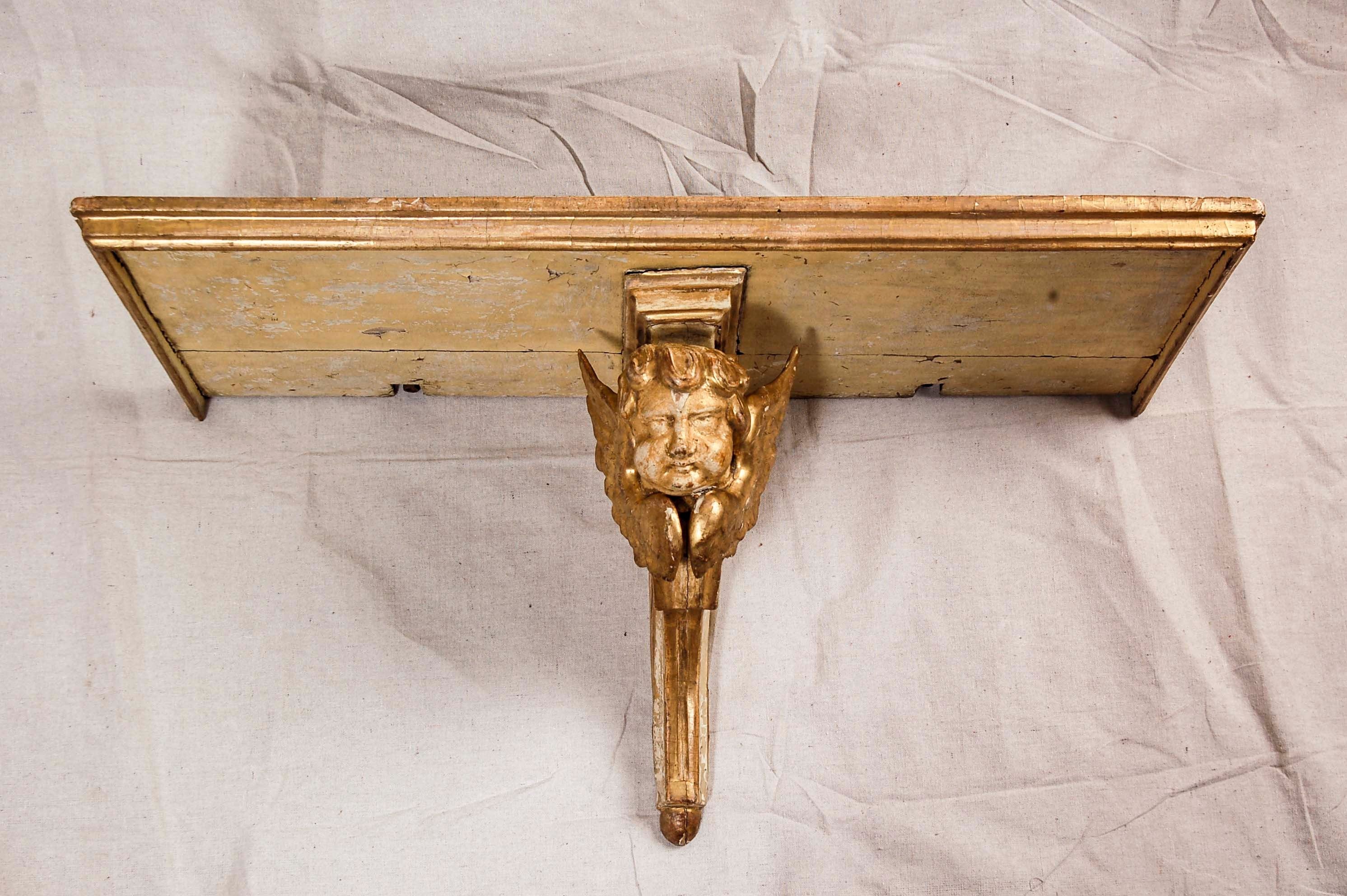 18th Century, Italian Giltwood Wall Bracket