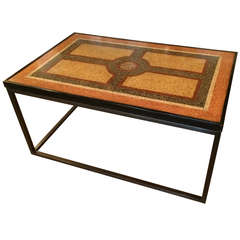Italian Terrazzo Top Coffee Table