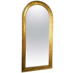 Lager Scale French Charles X Gilt Wood Mirror 2
