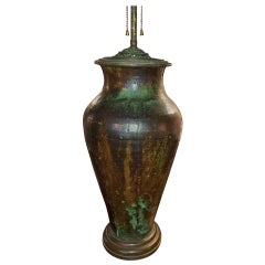 Art Pottery Lamp