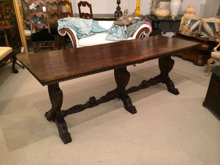 Italian Baroque Refectory Table 6