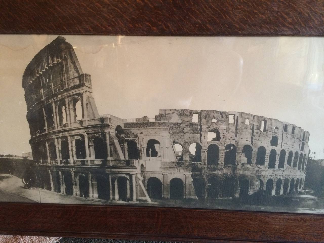 Italian Grand Tour Photo of the Roman Coliseum