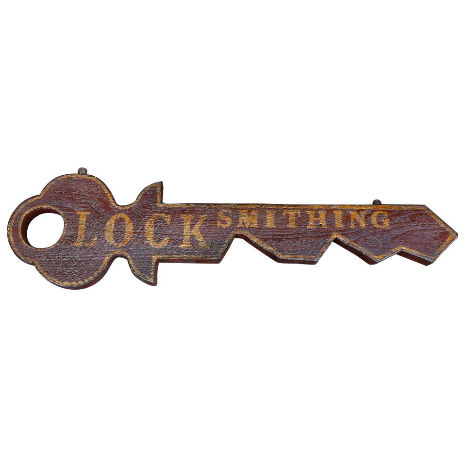 Locksmith's Trade Sign