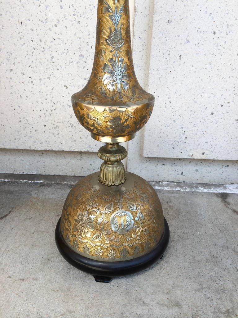 20th Century Pair of Anglo Indian Large-Scale Table Lamps