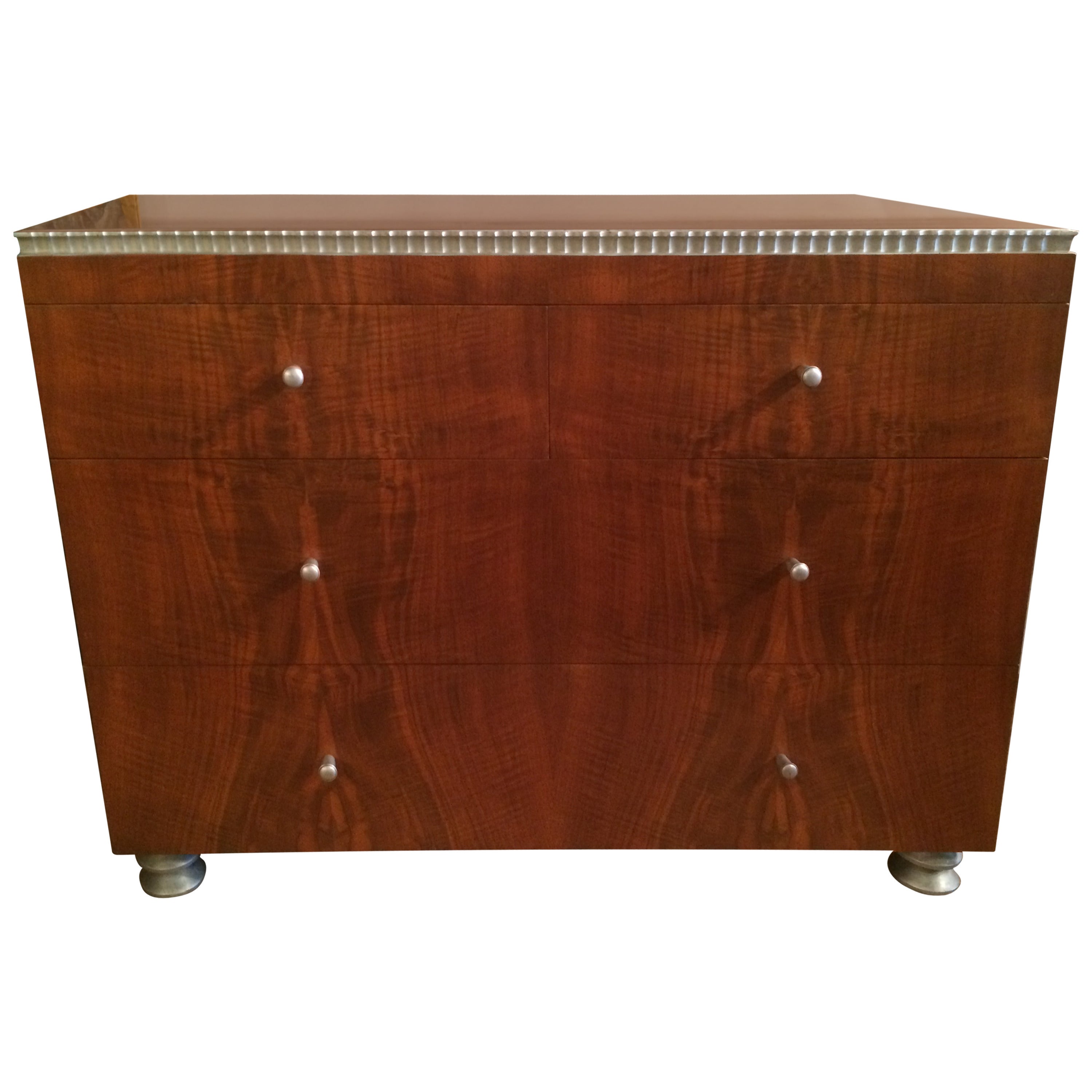 Modernist Walnut Dresser by Robert W. Irwin
