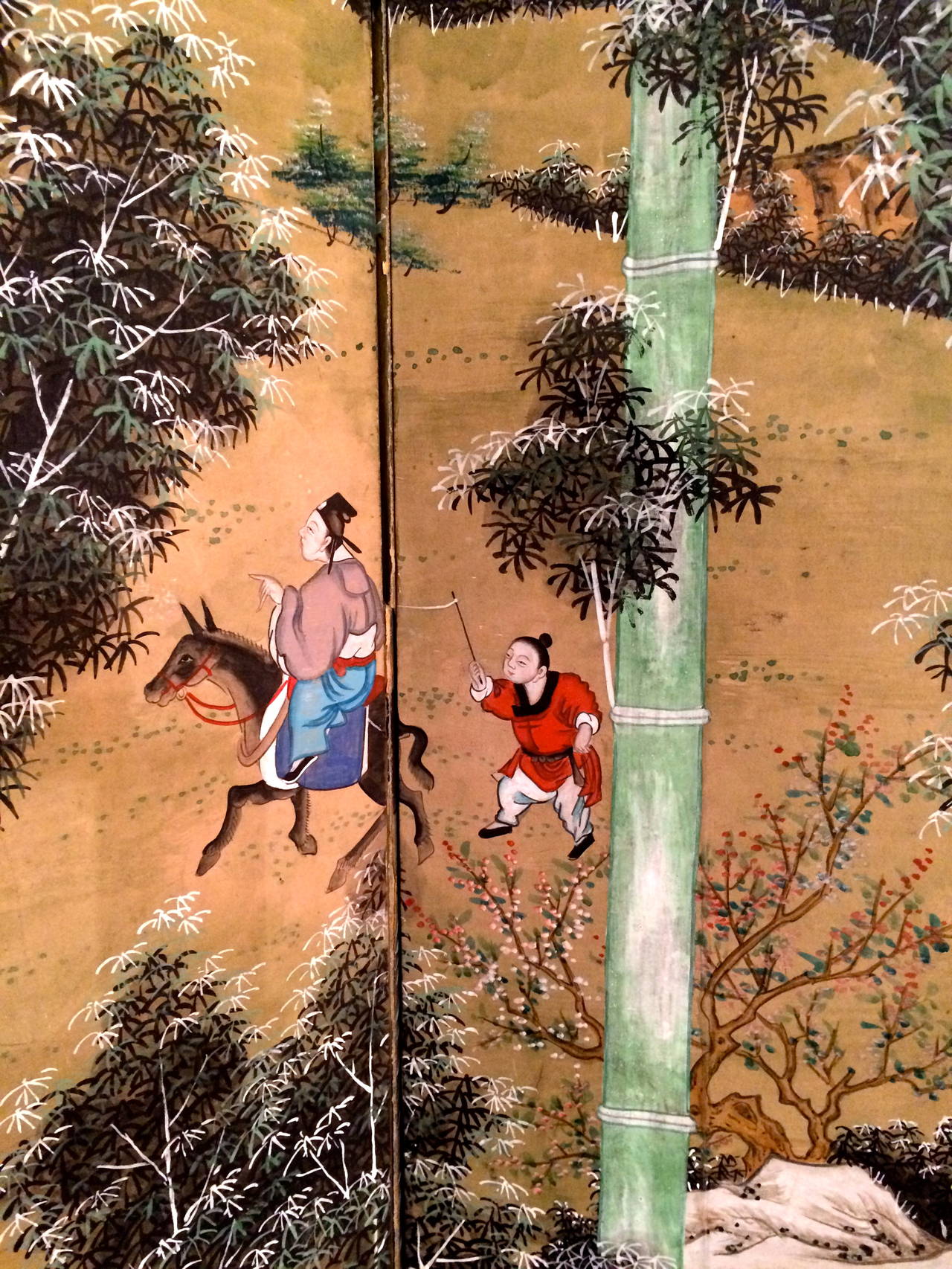 chinese painted screens