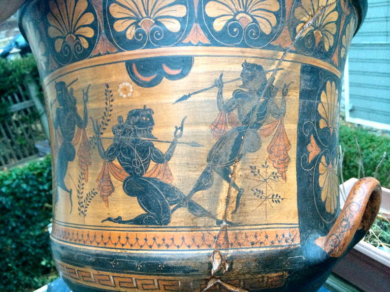 Grand Tour Greek Vase, Large Scale 1