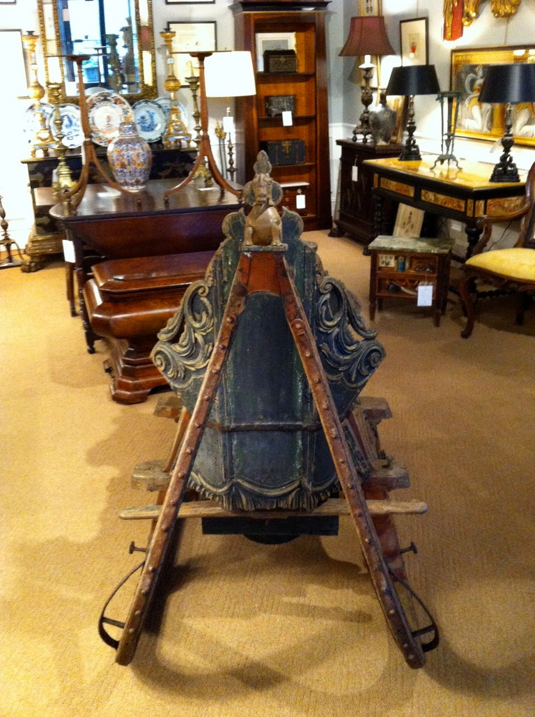 18th C Russian Sleigh