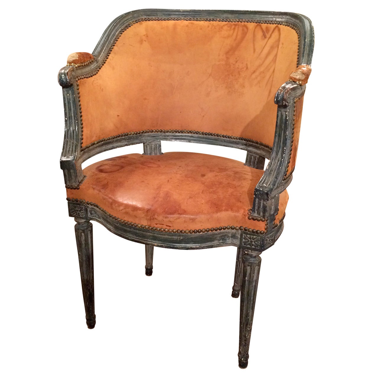 18th Century Venetian Painted Armchair