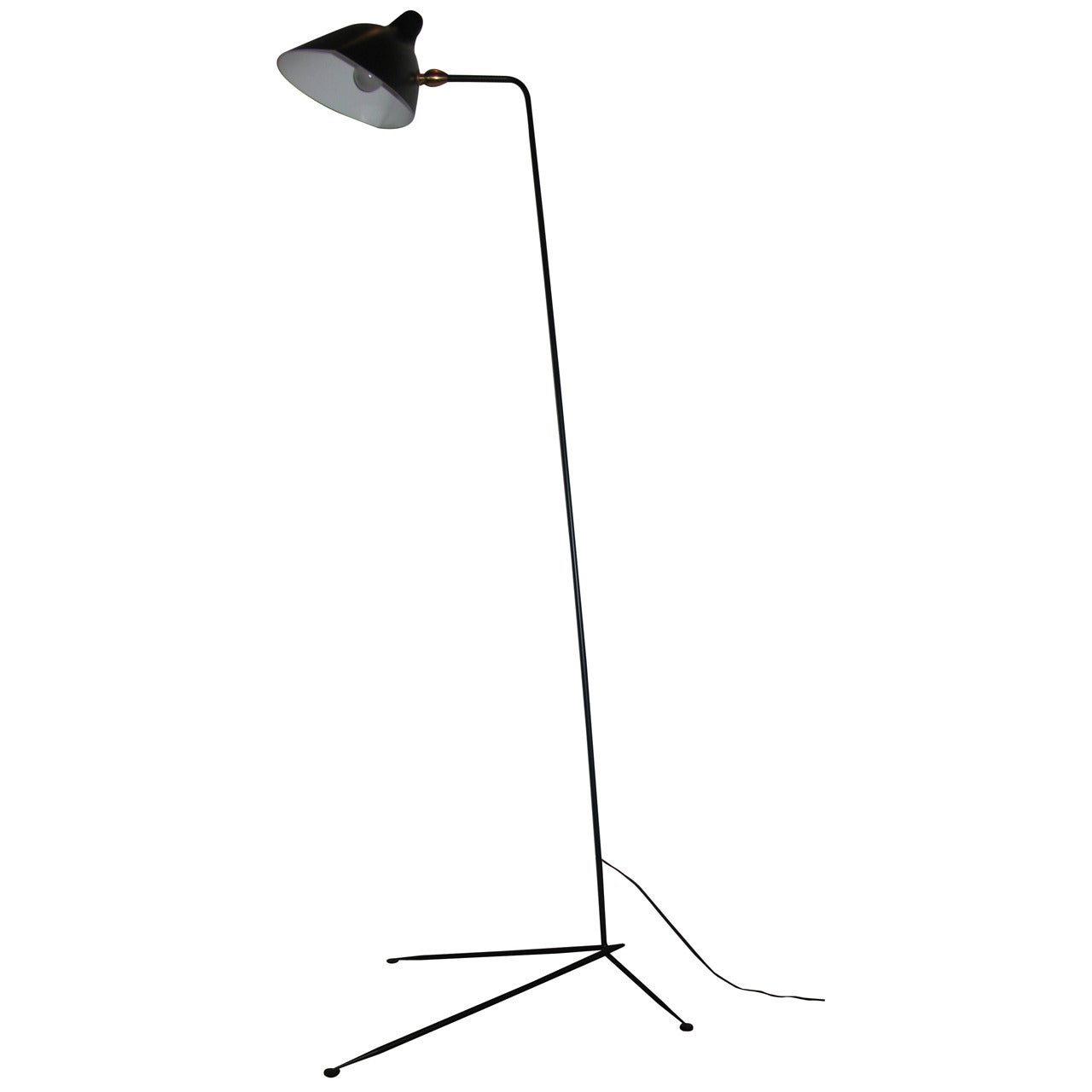 One-Arm Standing Lamp by Serge Mouille